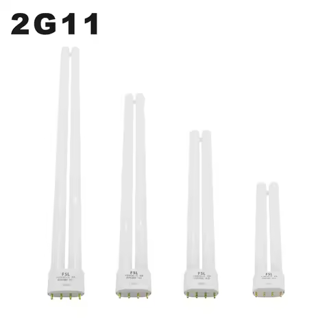 PL-L 2G11 Fluorescent Tube 18W 24W 36W 40W Energy Saving Lamp CFL 4 Pins Twin-Tube Energy-saving Lig