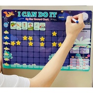 (SG) Reward Chart / Magnetic Board for Kids/Reward Points for Kids