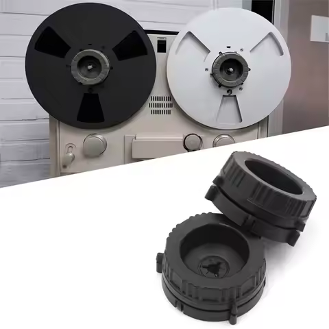 xin828 1 Pair Hub Adapters Reel to Reel Tape Hub Adapter 10 Inch Hub Adapter for Studer for for