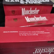 Sale Terbatas Rokok Import Manchester Red London Uk [ 1 Slop ]