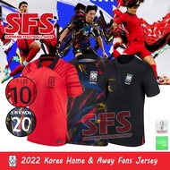 【SFS】 Top Quality 2022 WC South Korea Jersey Home Away Soccer Football Jersey T-Shirt H M SON S-2XL