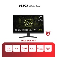 MSI Monitor MAG 272F X24 | 27" | Rapid IPS | FHD | 0.5ms | 240Hz (จอคอมพิวเตอร์) [Pre-Order จัดส่งภา