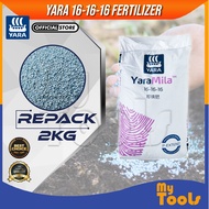 Mytools YaraMila 16-16-16 (2KG) Baja YaraMila Compound Fertilizer Yara Baja Subur (2KG)