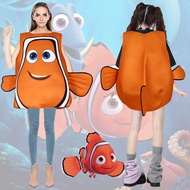 Finding Nemo Clownfish cosplay Costume Halloween Nemo Composite Sponge cosplay Costume