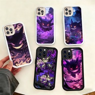 WC29 Pokemon Gengar Casing for hp Plating iphone X 8 XR 7 13 6 11 Plus TPU material