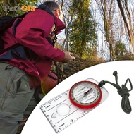 [PETSOLA] Orienteering Compass Versatile Adult Professional Portable Hiking Compass for Geology Emer