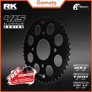 RK Sprocket 415 Yamaha Y100/RXZ/125ZR/LC135 TAMASHII Aluminium Black Edition