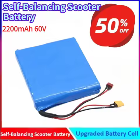 Brand New 60V 2200mAh 16S1P Self-Balancing Scooter Battery Rechargeable Battery