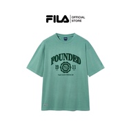 FILA เสื้อยืดผู้ใหญ่ HERITAGE รุ่น FS2RSH2113X - สีเขียว