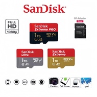 SanDisk 1TB Triple Pack: Extreme PRO + Extreme + Ultra MicroSDXC | U3/V30/A2 & A1 | Speeds Up to 200