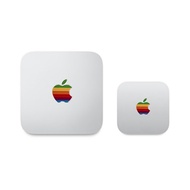 彩虹蘋果 Logo 貼紙 Mac Mini Intel M1 M2 M3 M4 Pro