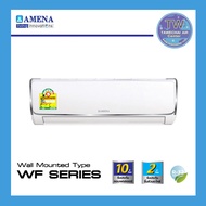 AMENA ติดผนัง รุ่น WF-B series ขนาด 9500-25000 BTU เบอร์ 5 น้ำยา R32 แอร์บ้าน แอร์ เครื่องปรับอากาศ 