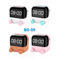 Bg-S9 Bluetooth Connect /TF card speaker ~Alarm clock