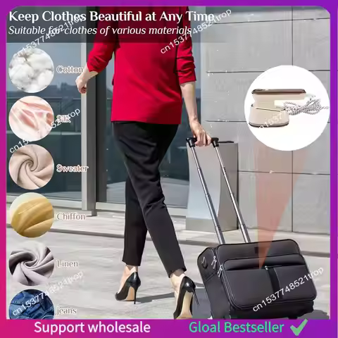 A38M Handheld Steamer Iron For Clothes Support Dry & Wet Ironing, 800W Mini Portable Clothes Steamer