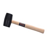 Asaki AK-377 Rubber Hammer (16oz)