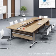 Strip Table Conference Table Double Event Combination Table Table Chair Long Foldable Office Movable