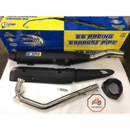 ESPADA RACING EXHAUST PIPE E6 32MM/35MM (STANDARD CUTTING Y15) LC-135