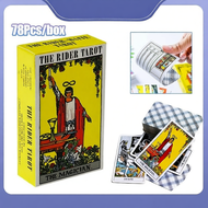 78Pcs/Box The Rider Tarot Deck Tarot Cards for Tarot Lovers Beginners