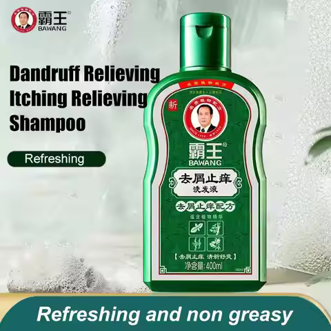 Bawang Anti Dandruff Itch Relief Shampoo Mint Refresh, Herbal Formula for Dandruff & Itchy Scalp
