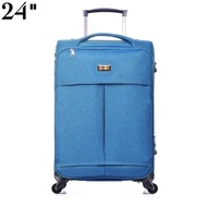 24"inch Expandable +25% more Space Nylon Softcase Luggage Bag Bagasi4"inch Expandable +25% more Spac