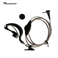 [Phenovo] 1 Pin Acoustic Tube Earpiece Headset Walkie Talkie Earpiece With Mic PTT For Motorola Talk