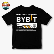 Daily Crypto Bybit tshirt For Men 100% Cotton Roundneck regular Fit XS - 2XL Black, White, Khaki