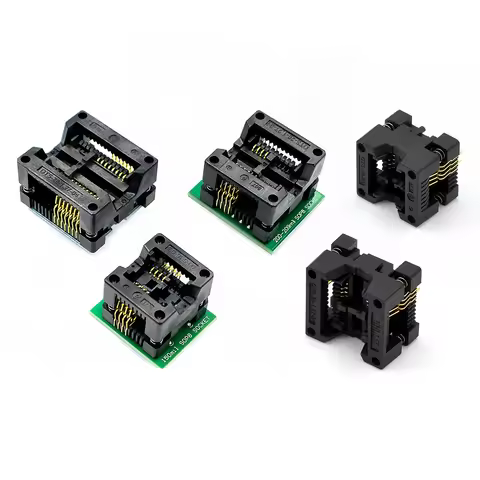 Smart Electronics 150mil Socket Converter Module SOIC8 SOP8 to DIP8 EZ Programmer Adapter