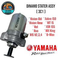 [ 3C1 ] DYNAMO STATER ASSY : VIXION OLD / NEW / NVA / NVL / R15 V2,3,4 / XABRE 150 / MT 15 / XSR 155