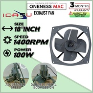 ''ICASU'' HEAVY DUTY EXHAUST FAN -18''