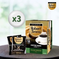 【Robert Timms】 義式濾袋咖啡3盒組(105g×18包/盒)