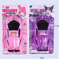 Kids Inertia Cartoon Car Toys Racing Toys Girls' Pink Purple Princess Vehicles Toys Birthday