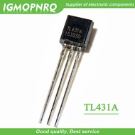 100pcs Tl431a Tl431 2.5-36v References To-92 Voltage Adjust New Prog