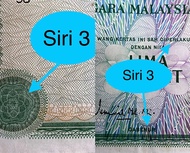 Siri 3 RM5 Duit Lama Malaysia