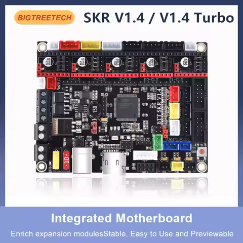BIGTREETECH SKR V1.4 Motherboard BTT SKR V1.4 Turbo Control Board TMC2208 For Ender 3 Voron 2.4 3D P