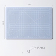 Junesix Translucent Self-Healing Cutting Mat Nonslip Craft PVC Cutting Mat Board School Student Stat