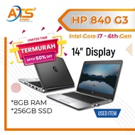 HP ELITEBOOK 840 G3 [ CORE i7 6600U SKYLAKE / 8GB DDR4 / 256GB SSD  / WINDOW 10][Refurbished]