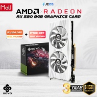2025SOYO RX 580 8GB Brand New Gaming Graphics Card GDDR5 256Bit Computer GPU Graphic card for Radeon