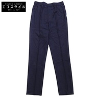 กางเกงขายาวสีน้ำเงินเข้มสำหรับผู้หญิง แบรนด์ Ami Paris ไซส์ 36 รหัส E17T25.202