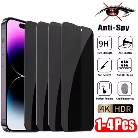 1-4PCS Black Privacy Screen Protector For Huawei P20 P40 Mate 20 Lite Nova 5i 7i 5T Honor 10i 8X 9X 