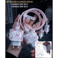 Ugreen 20w X512 Ugreen 30w X513 Charger Protector New Motif Ugreen Charger Protector/ gan