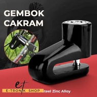 ETRONIK PENGGENG Motorcycle Bicycle Disc Lock - MC2