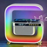 G3 Colorful Bedside Lamp Smart Bluetooth Speaker Wireless Charging Colorful Atmosphere Lamp Bluetoot