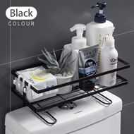 READY STOCK **Toilet Storage Organization Supplies Toiletries Storage Rack Bathroom Wall Hanging Rac