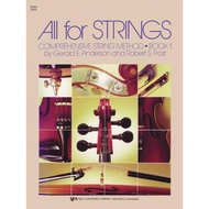 [100% Original Books] - All for Strings Book 1 Violin by Gerald Anderson (US edition, paperback)