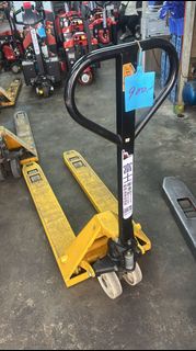 手唧車 二手 國產 2.5噸 國產 手拉 唧車 黃色 尼龍轆 新淨 罕有