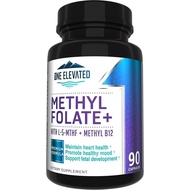 Double Strength & Most Bioactive Methyl Folate Uniquely Formulated with Highest Pharmaceutical Grade