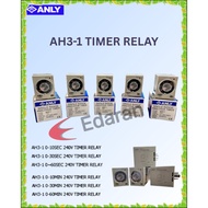ANLY AH3-1 240V TIMER RELAY (0~60SEC, 0-30SEC, 0-10SEC, 0-30MIN, 0-10MIN)