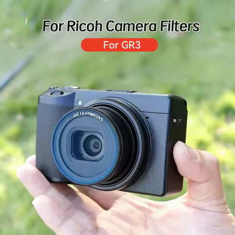 Ultra Slim Multi-Coated Optical Glass UV Filter 3M Adhesive for Ricoh GR IV GR4 GRIV GR III GR II GR