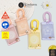 (1241) ID Card Holder, Student Card, Cat Shape Waterproof Plastic Cover Card Holder