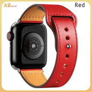 Leather Strap for smartwatch Ultra 2 49mm Single Tour Ring Accessories Bracelet Belt Band for iWatch